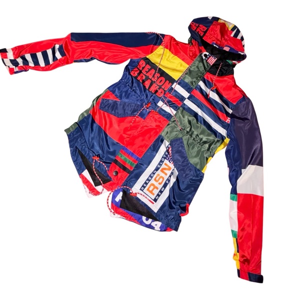 Reason ✨$4 when bundled✨ lightweight colorblock jacket - Picture 2 of 8